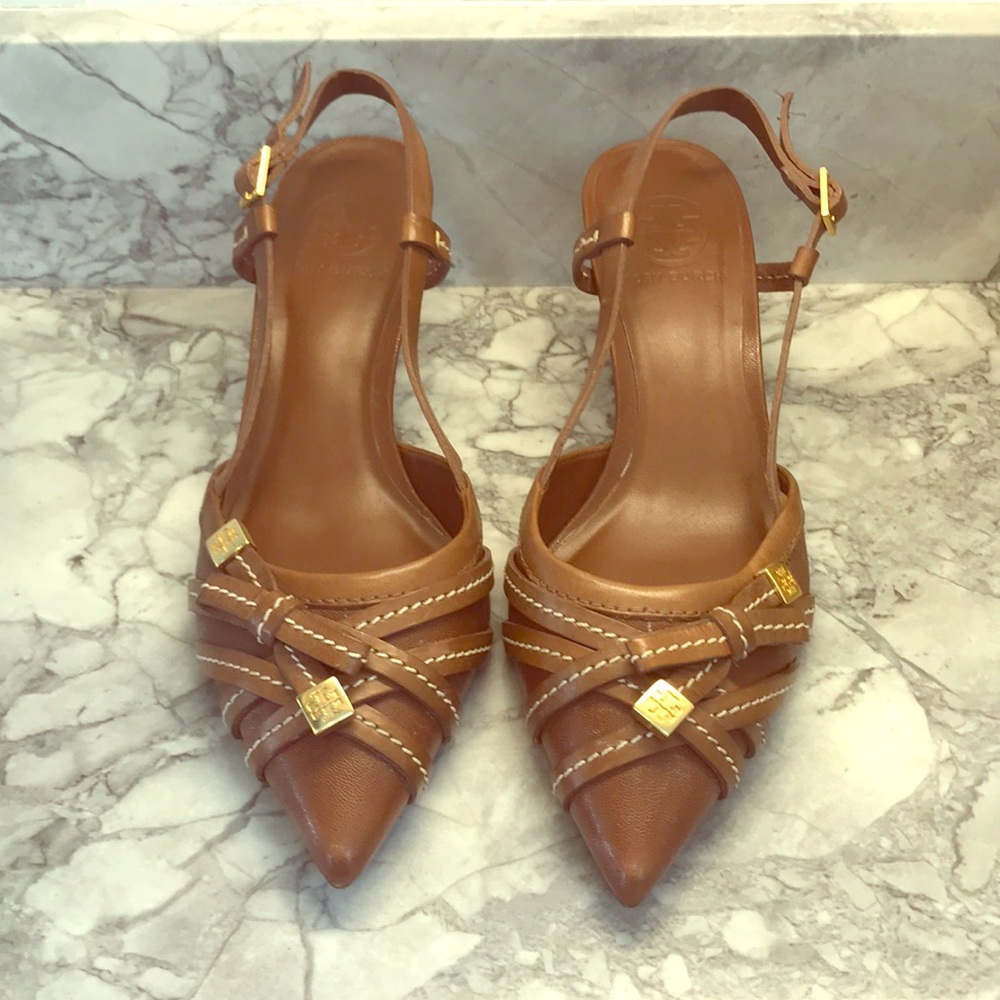 Tory Burch Sling Back Heels